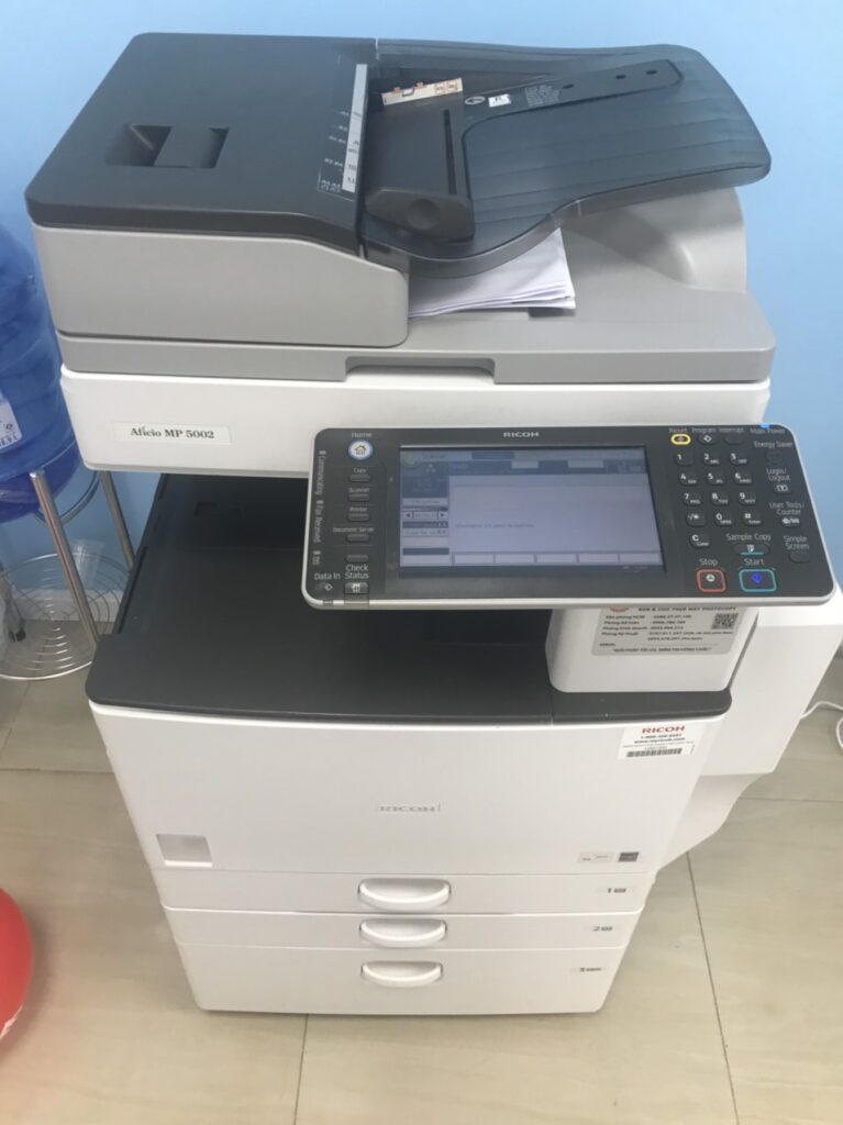 Giao may photocopy Ricoh Aficio MP 5002 tai Pleiku2 1