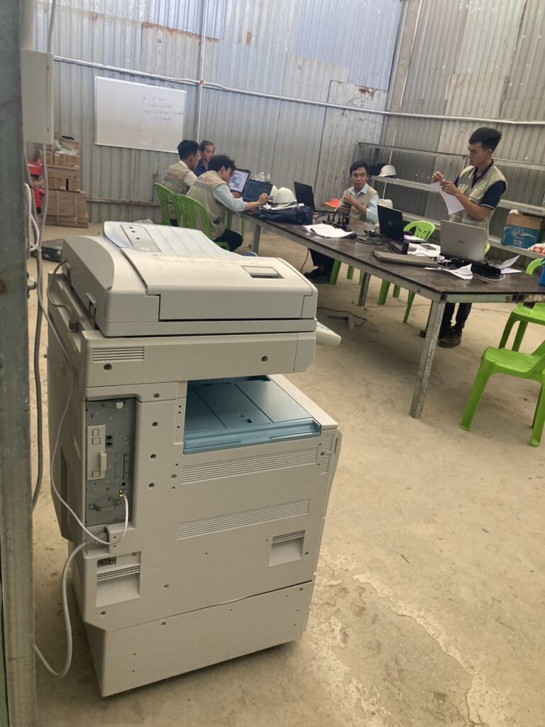 Giao may photocopy Ricoh 5001 tai Long Hai Vung Tau1