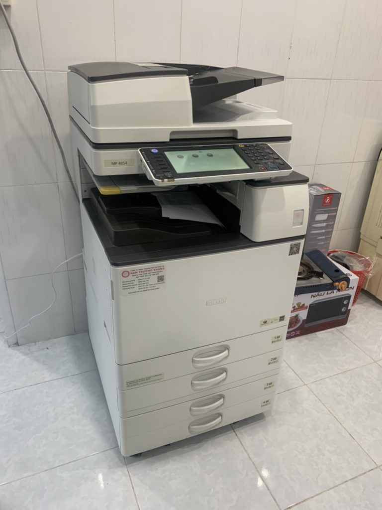 Giao may photocopy Ricoh MP 4054 cho cong ty tai Ca mau1