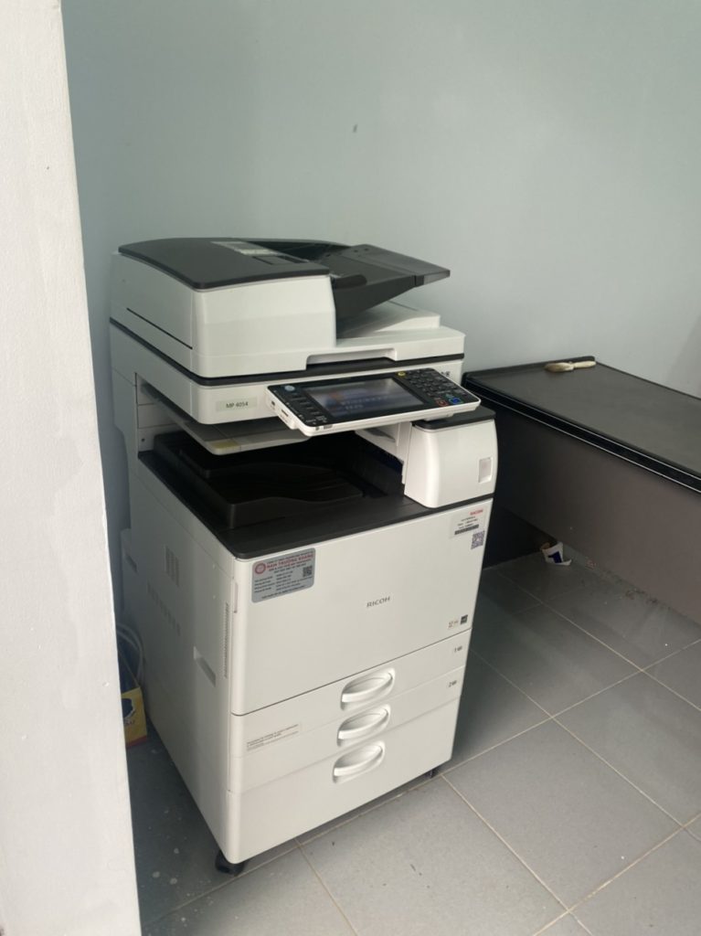 giao may photocopy Ricoh MP 4054 cho truong THCS tai Binh Thuan3